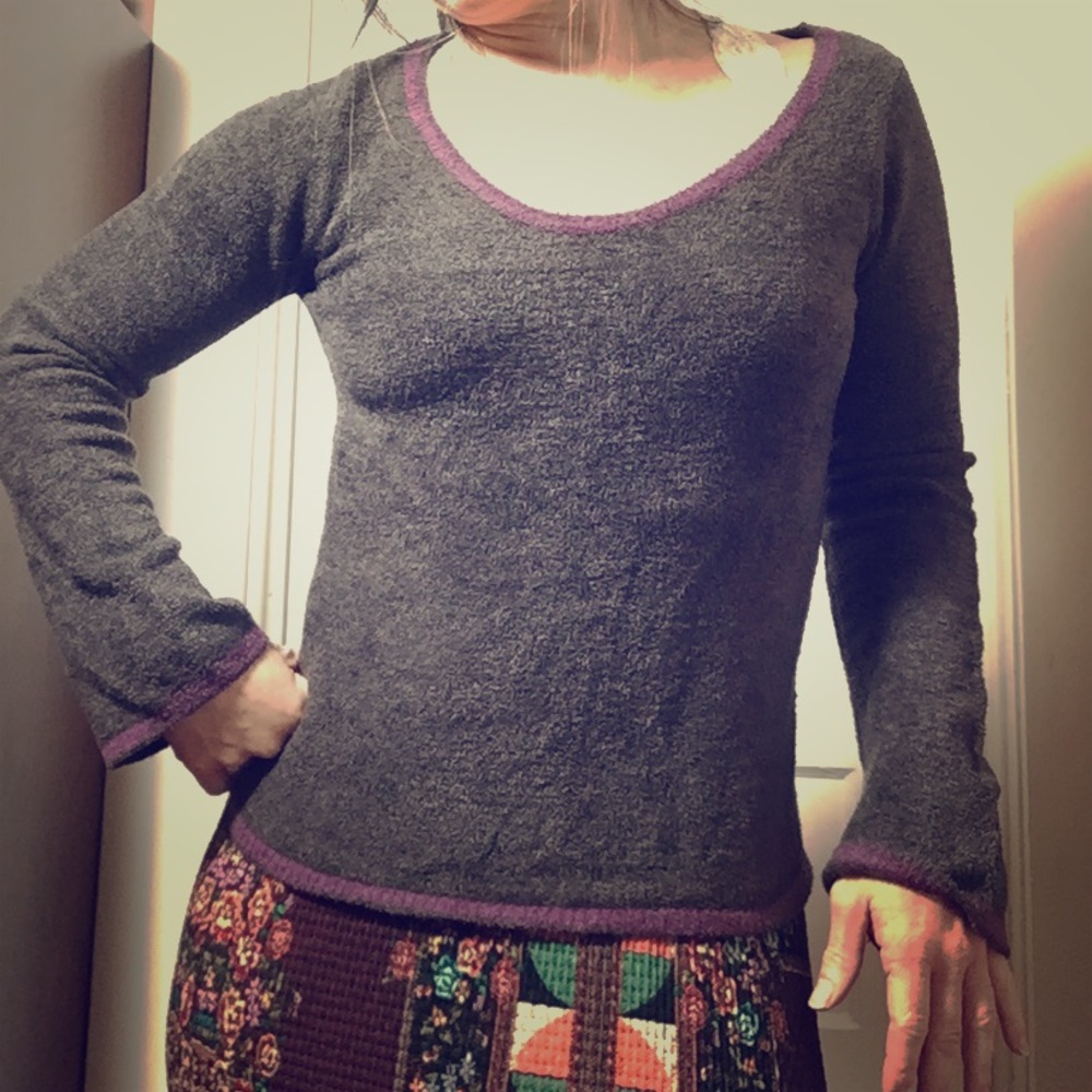 Danskin Chenille Dancer Sweater